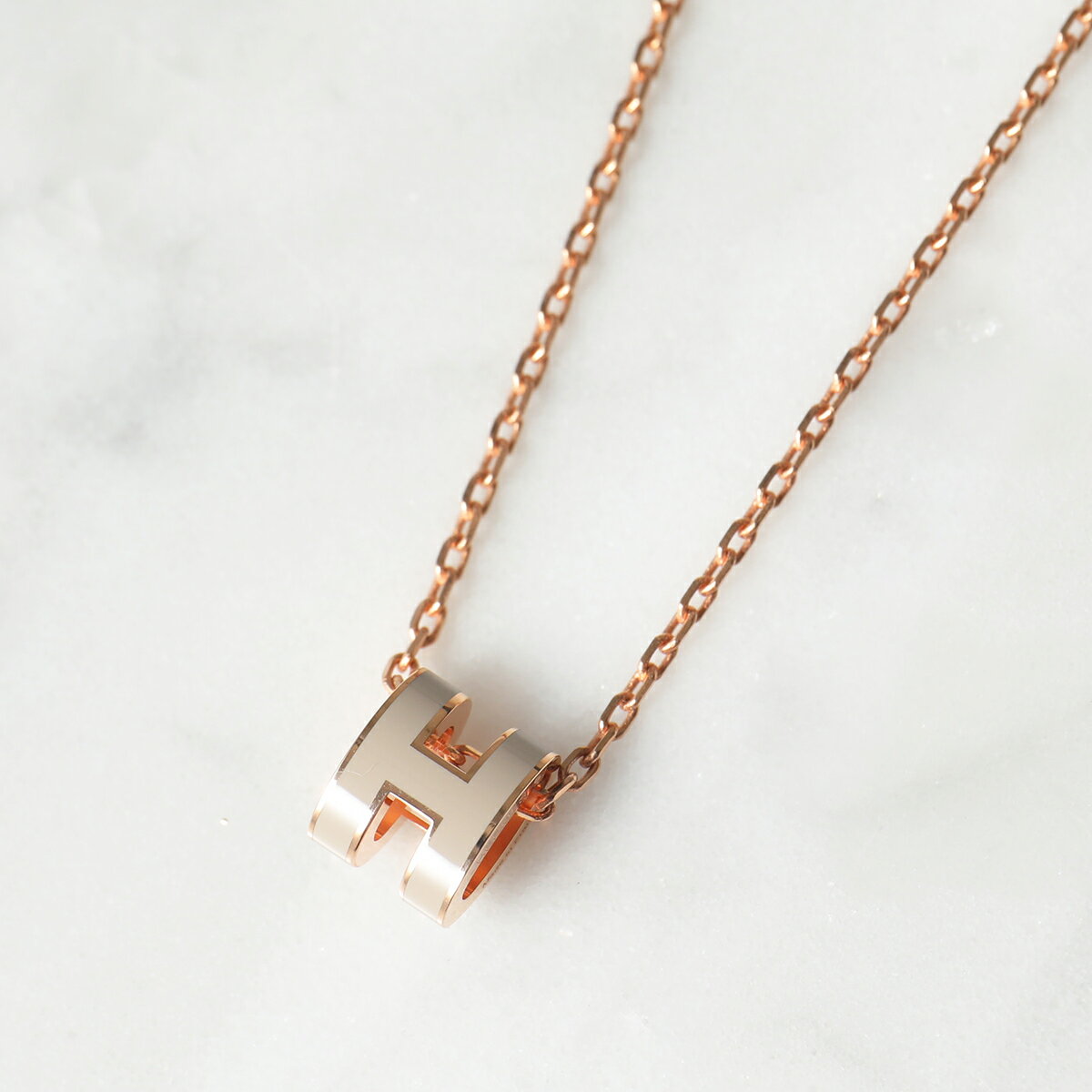 HERMES エルメス ネックレス POP H ポップ 147992FO レディース アクセサリー ペンダント マロンのサムネイル
