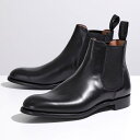 JOSEPH CHEANEY ジョセフチーニー チェルシーブーツ GODFREY D ゴドフリー メンズ レザー サイドゴアブーツ ラバーソール Fワイズ 靴 BLACK
