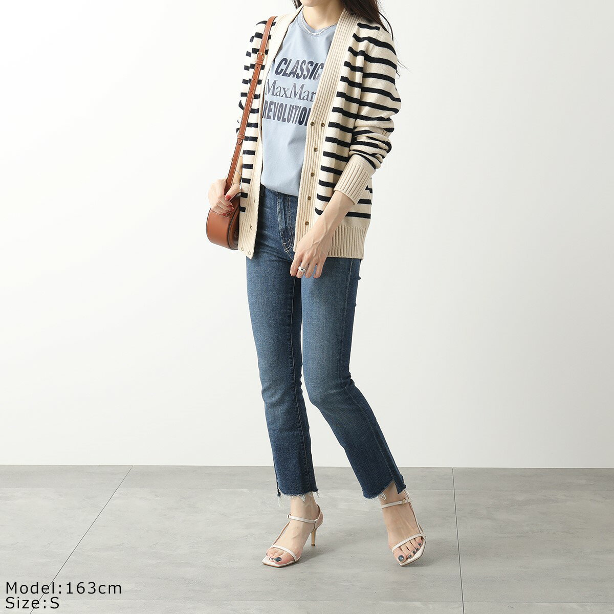 MAX MARA マックスマーラ Tシャツ GERARD レディース 半袖 クルーネック カットソー レタリングロゴ 017