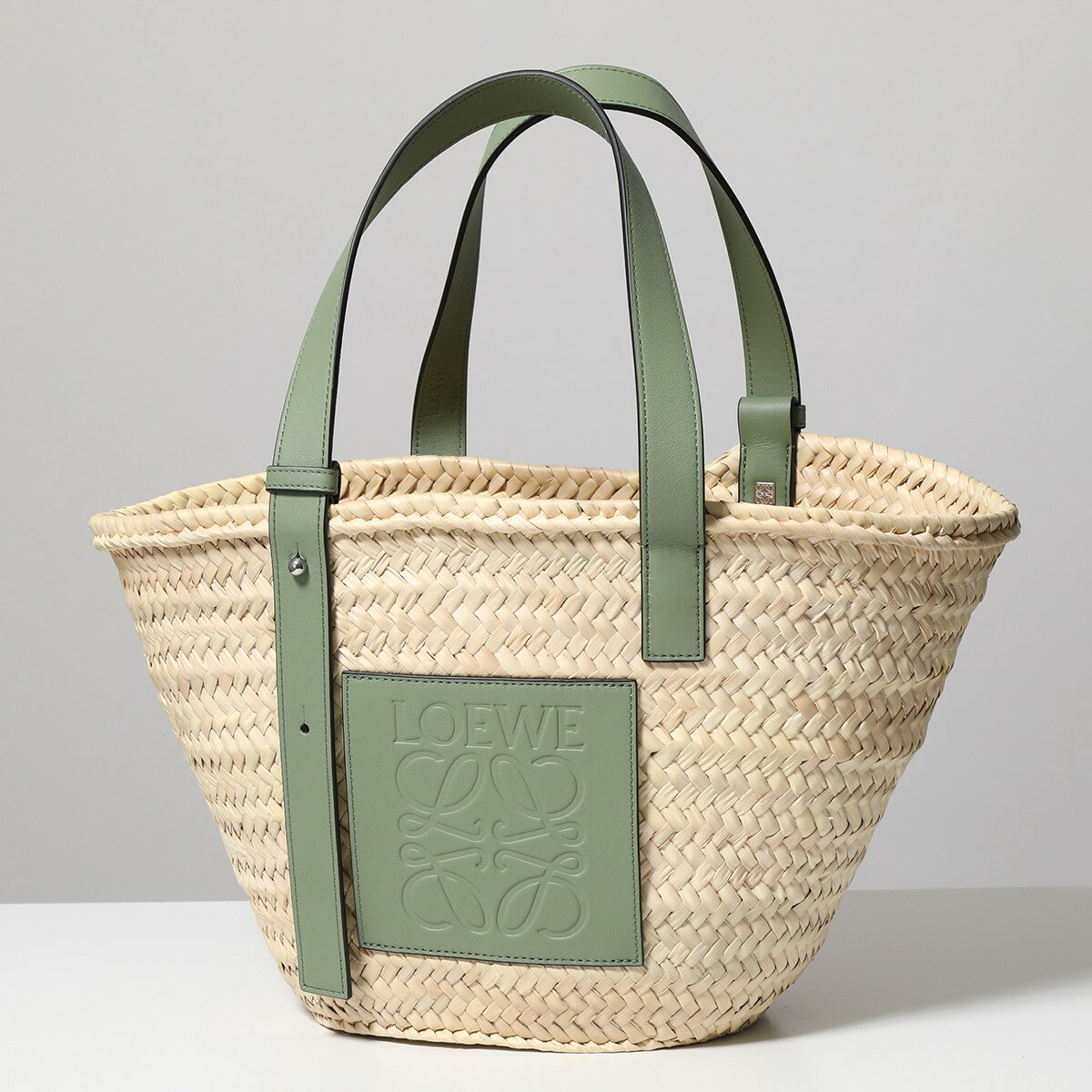 LOEWE ロエベ かごバッグ BASKET BAG A223S92X04 レディース バスケットバッグ カゴバッグ トートバッグ 鞄 1714/NATURAL-ROSEMARYのサムネイル