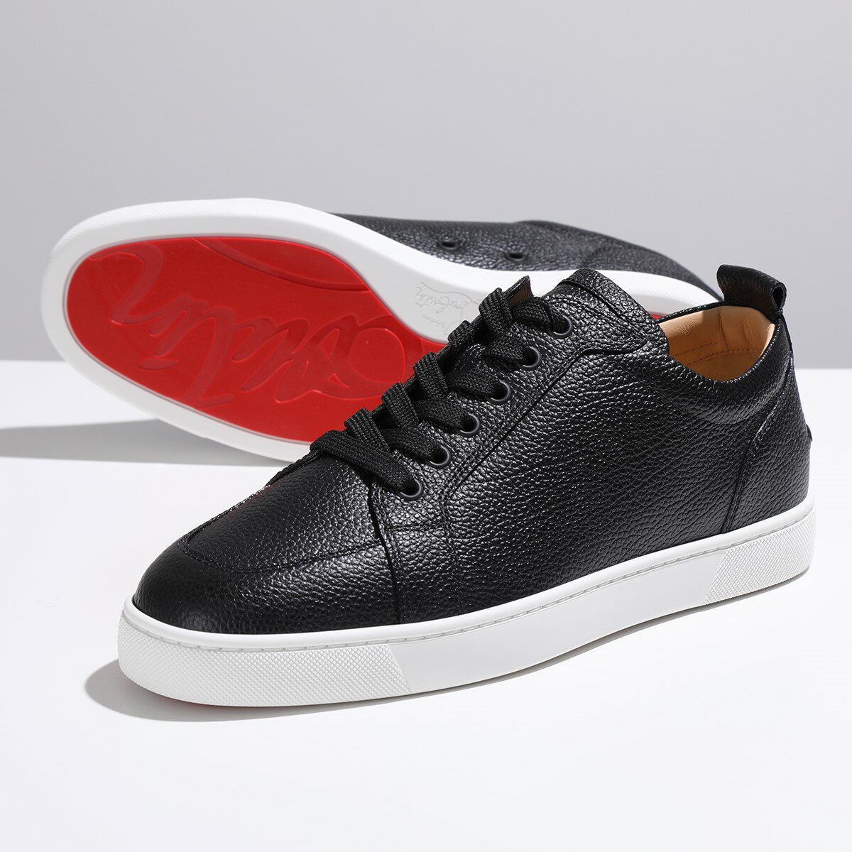 Christian Louboutin クリスチャンルブタン スニーカー RANTULOW FLAT ラントゥロー フラット 1180255 メンズ ローカット レザー シューズ 靴 BK01/BLACK【po_fifth】