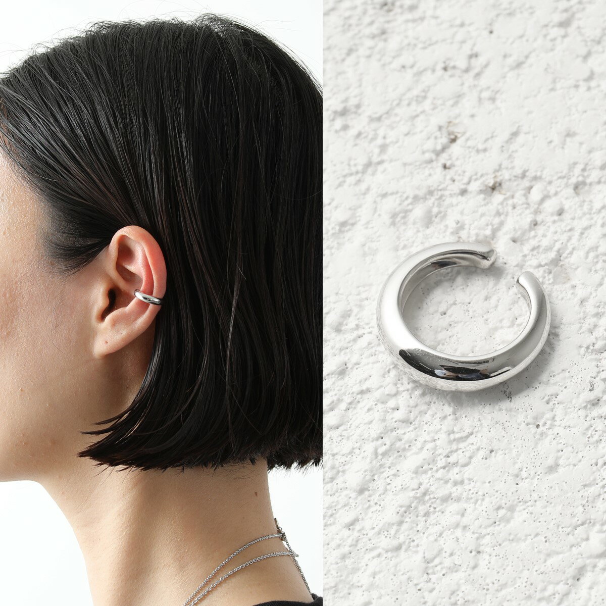 TOMWOOD トムウッド イヤーカフ Ear Cuff Slim スリム E38WONA01S925 レディース イヤカフ silver925 アクセサリー シルバー