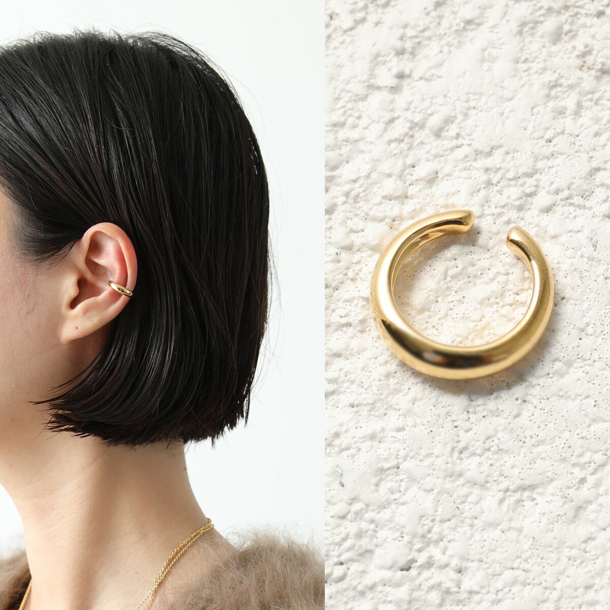 TOMWOOD トムウッド イヤーカフ Ear Cuff Slim Gold スリム E38WONA01S925 9K レディース イヤカフ silver925 アクセサリー GOLD【po_fifth】