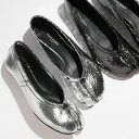 MAISON MARGIELA メゾンマルジェラ 22 パンプス タビ ブロークンミラーS58WZ0042 P5016 フラット Tabi バレリーナ 靴 T9002