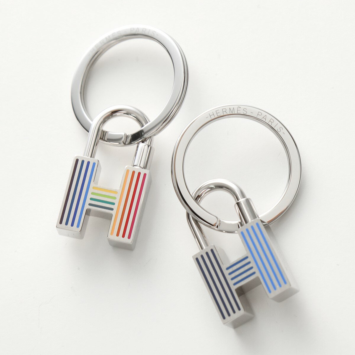 HERMES エルメス キーリング カデナ H077309FP レディース キーホルダー バッグチャーム カラー2色のサムネイル