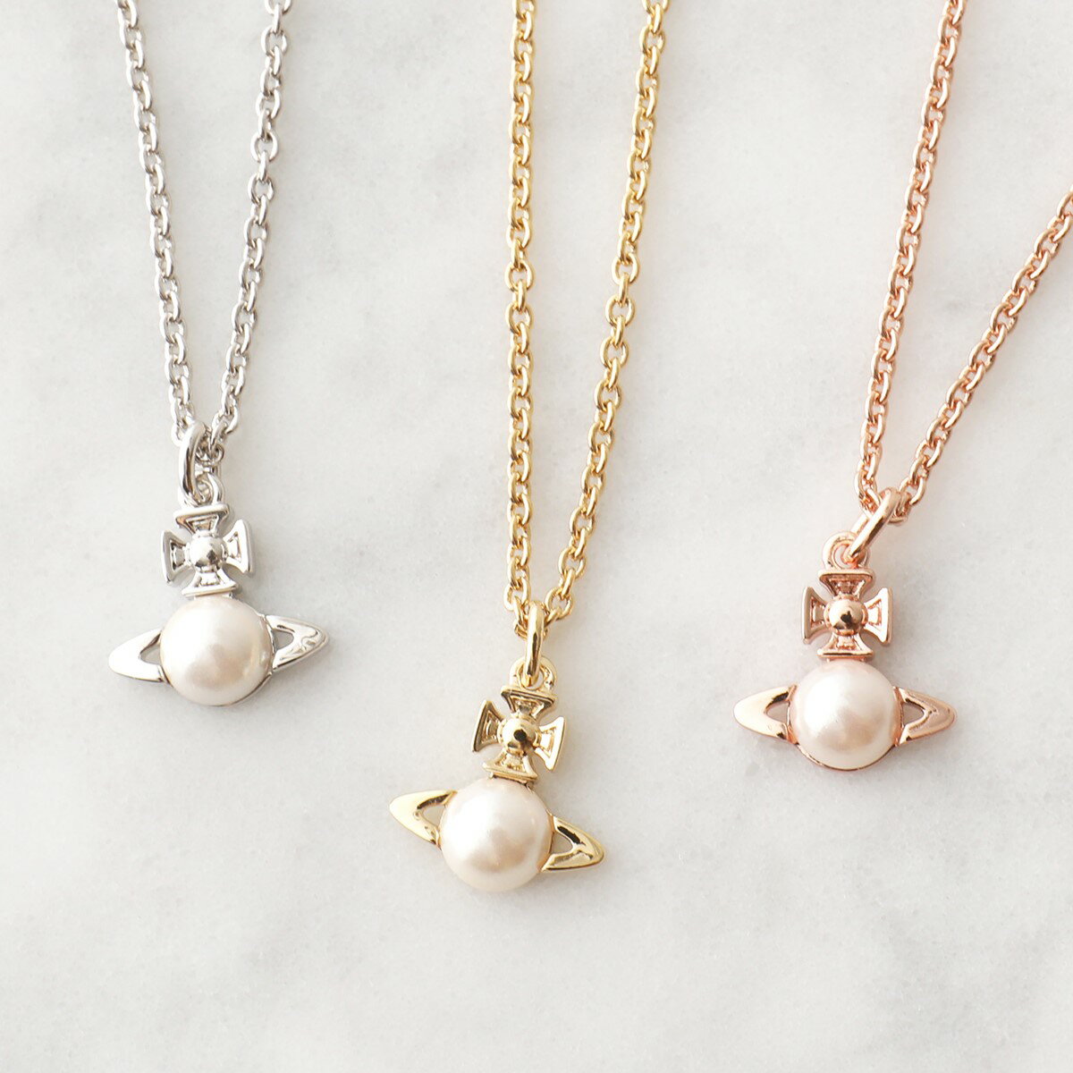 真珠 ペンダント VivienneWestwood ヴィヴィアンウエストウッド ネックレス BALBINA PENDANT Cream Pearl 63020323 レディース オーブ パール ペンダント カラー3色