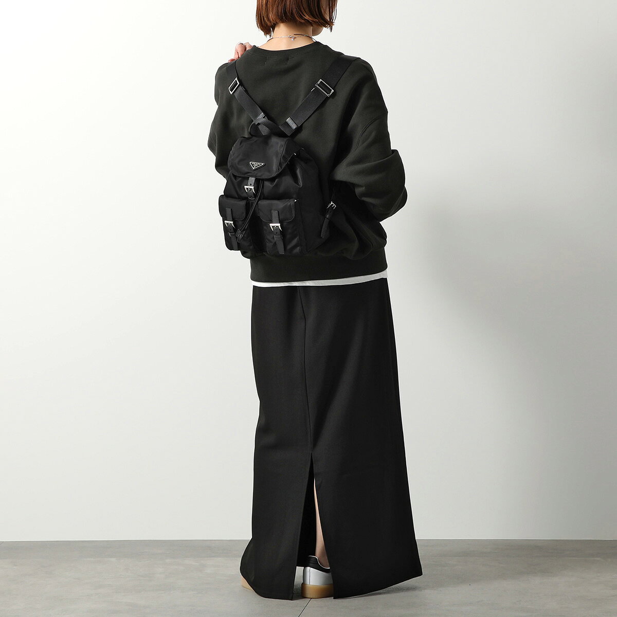 【最大2万円OFFクーポン対象・5/17～5/18限定】PRADA プラダ バックパック 1BZ677 ...