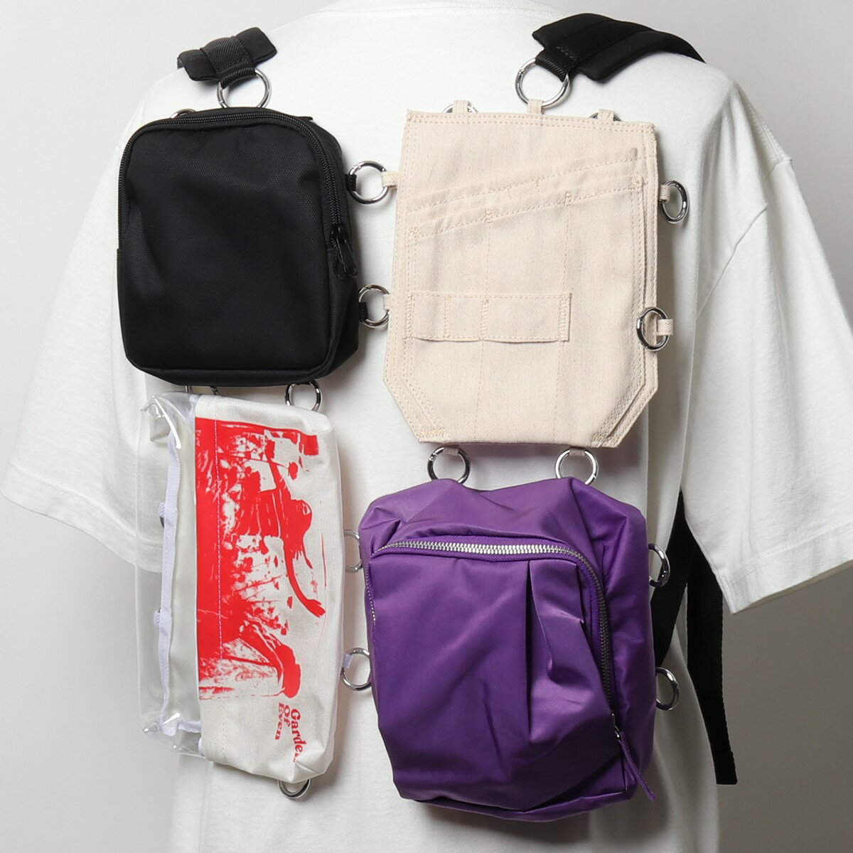 EASTPAK BY RAF SIMONS イーストパック ラフシモンズ コラボ EK39F B95 バックパック リュック バッグ RS Pocketbag Loop Quote 鞄 メンズ