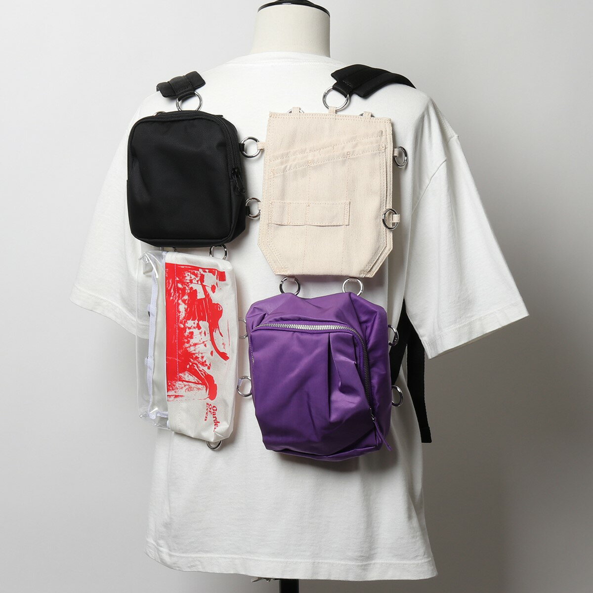 EASTPAK BY RAF SIMONS イーストパック ラフシモンズ コラボ EK39F B95 バックパック リュック バッグ RS Pocketbag Loop Quote 鞄 メンズ