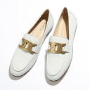 TODS トッズ ローファー XXW79A0DD00MID レディース レザー ケイト チェーン シューズ 靴 B001/BIANCO【po_fifth】