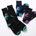 Paul Smith ポールスミス ハイソックス Sock 3 Pack Dino M1A SOCK JBIGDI メンズ 【3点セット】 恐竜 靴下 1A