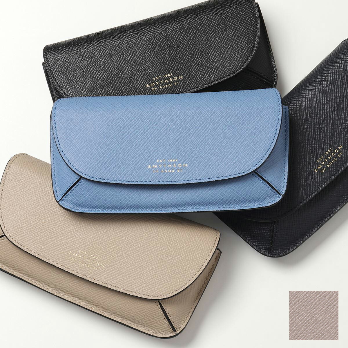 SMYTHSON スマイソン メガネケース PMA S/GLASSES CASE レディース レザー めがね 眼鏡 カラー5色【po_fifth】