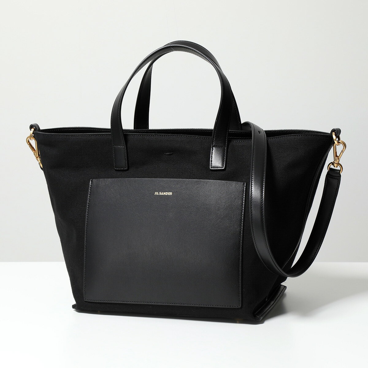 JIL SANDER ジルサンダー トートバッグ WANDER SQUARE SM ワンダースクエア スモール J07WD0026 P4863 レディース ロゴ ショルダーバッグ 鞄 001/BLACKのサムネイル