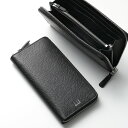 Dunhill ダンヒル 長財布 CADOGAN DU18F2180CA メンズ カドガン ジップ コートウォレット レザー ラウンドジップ 001 BLACK