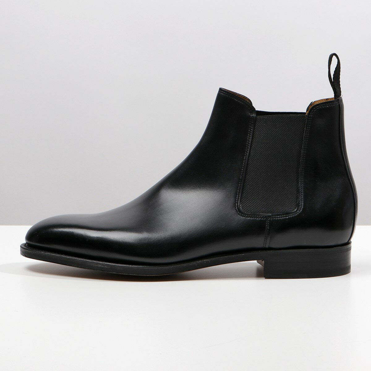 JOHN LOBB ジョンロブ LAWRY CALF 424041LE1R070 レザーブーツ サイドゴア ショートブーツ チェルシーブーツ 靴 BLACK メンズ 2