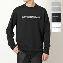 EMPORIO ARMANI エンポリオアルマーニ スウェットシャツ 8N1MR6 1JRIZ メンズ ロゴ クルーネック トレーナー 長袖 カラー4色