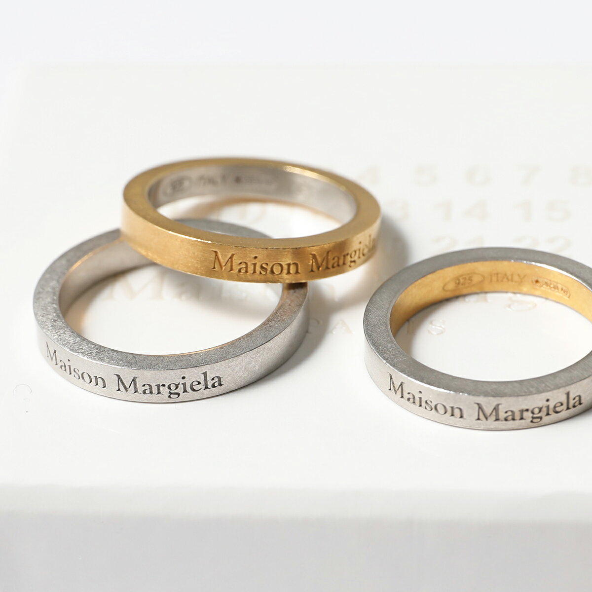 取寄商品 【定価6.3万】新品 MAISON MARGIELA リング ヴィンテージ加工