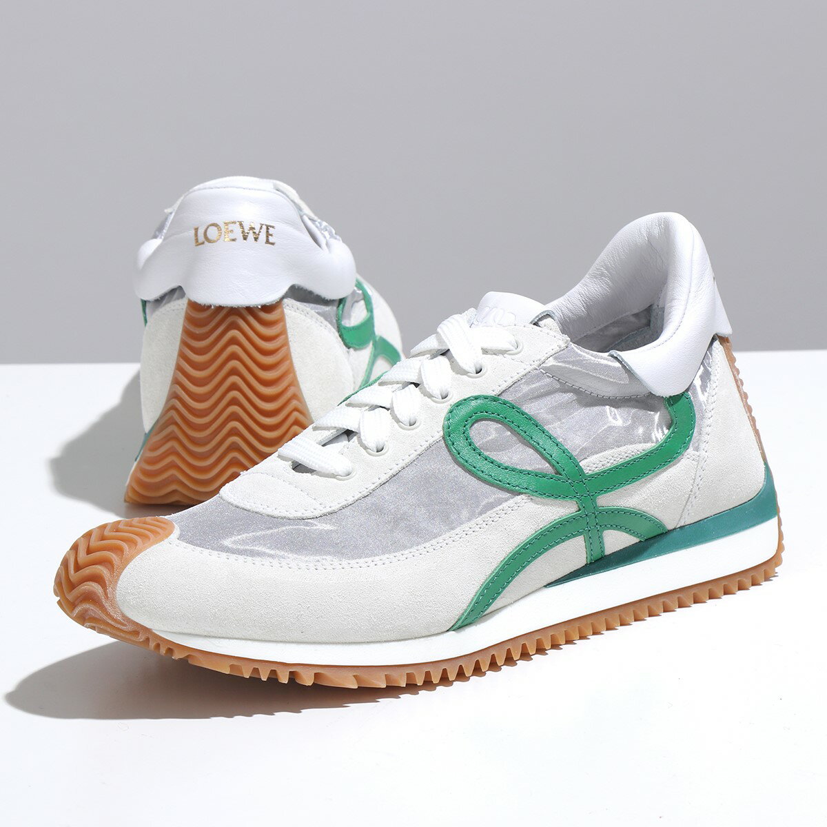 【7/5限定！2人に1人が当選！エントリーで最大100％ポイントバック】LOEWE ロエベ スニーカー FLOW RUNNER フローランナー L814282X62 レディース ローカット テクニカルメッシュ×スウェード シューズ 靴 8572【cp_fivee】【tenn】のサムネイル