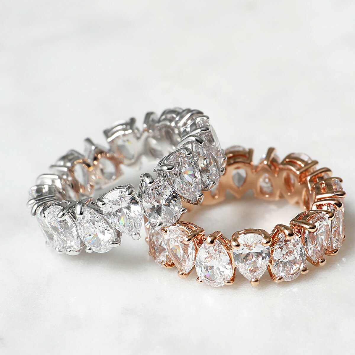 SWAROVSKI スワロフスキー リング Vittore ビットーレ RING PEAR レディース 指輪 アクセサリー クリスタル カラー2色のサムネイル