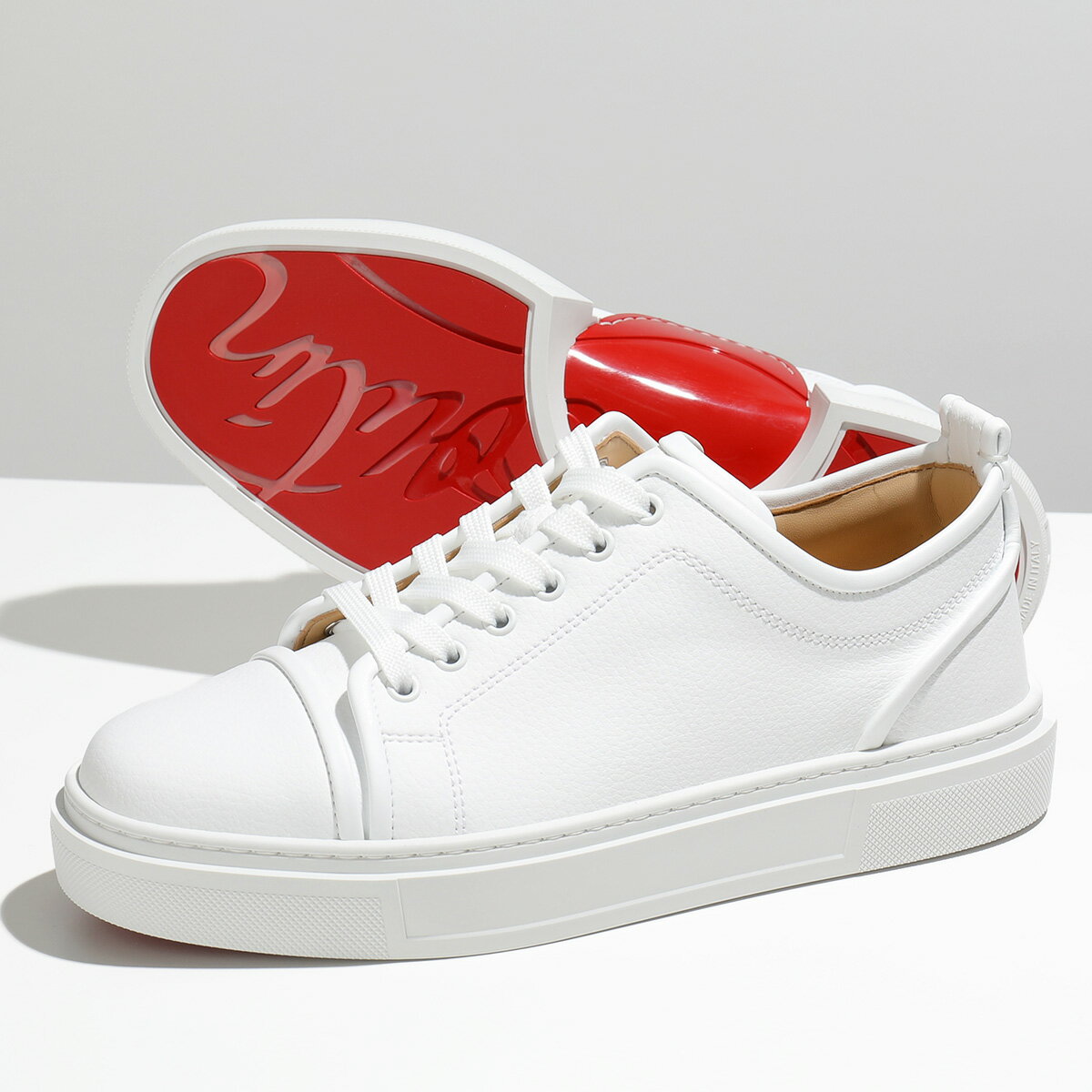 Christian Louboutin クリスチャンルブタン スニーカー Adolon Junior 3221217 メンズ ローカット シューズ 靴 WH01/WHITE【po_fifth】