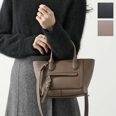 Longchamp ロンシャン ハンドバッグ MAILBOX S メールボックス 10103 HTA レディース ショルダーバッグ レザー ロゴ 鞄 カラー2色