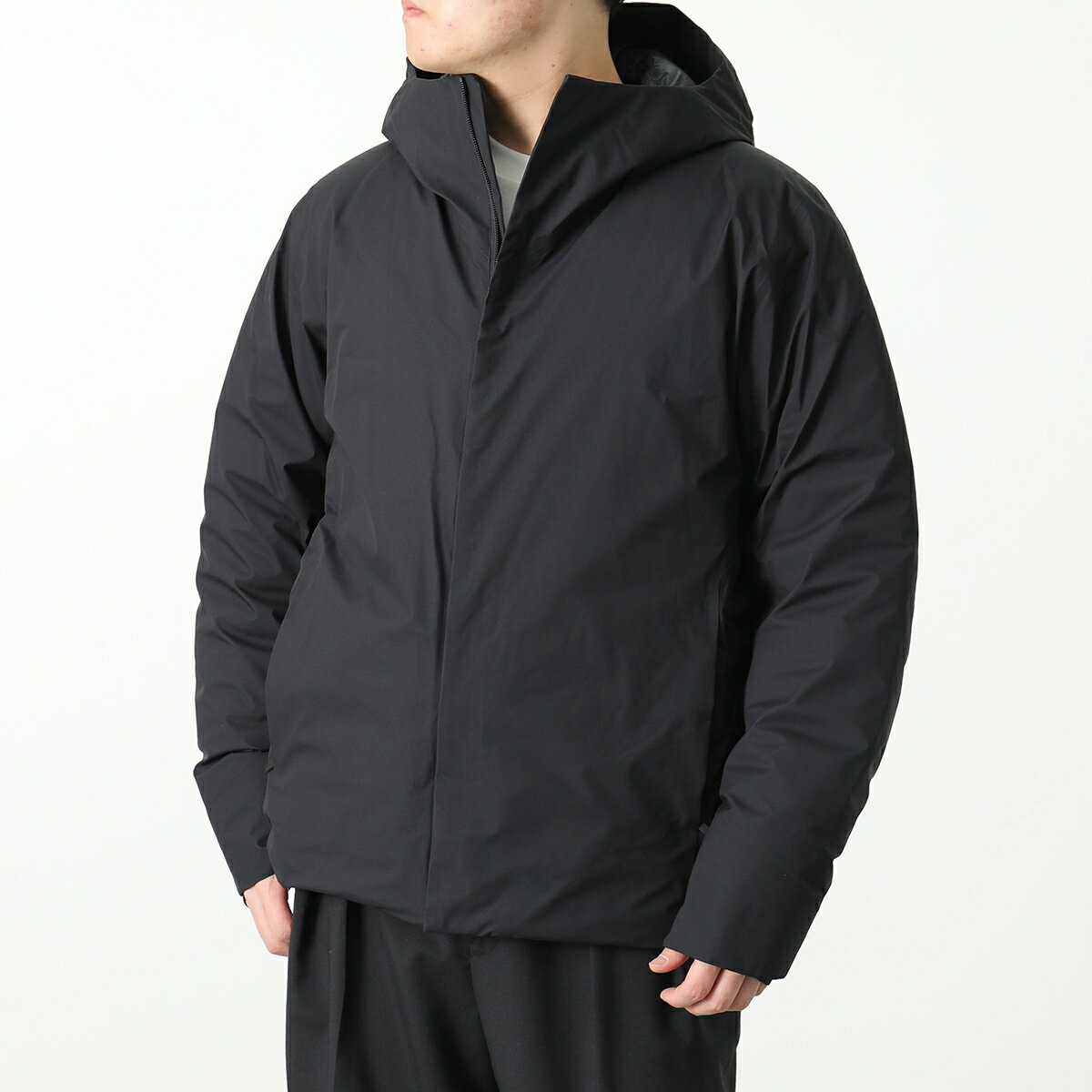 ARCTERYX VEILANCE アークテリクス ヴェイランス ダウン ジャケット 29181 Altus Down Jacket Men's アルタス ナイロン フード付き ショート丈 ゴアテックス BLACK