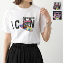 DSQUARED2 ディースクエアード 半袖 Tシャツ ICON T-SHIRT S80GC0049 S23009 レディース ロゴ ロゴT コットン クルーネック カラー2色