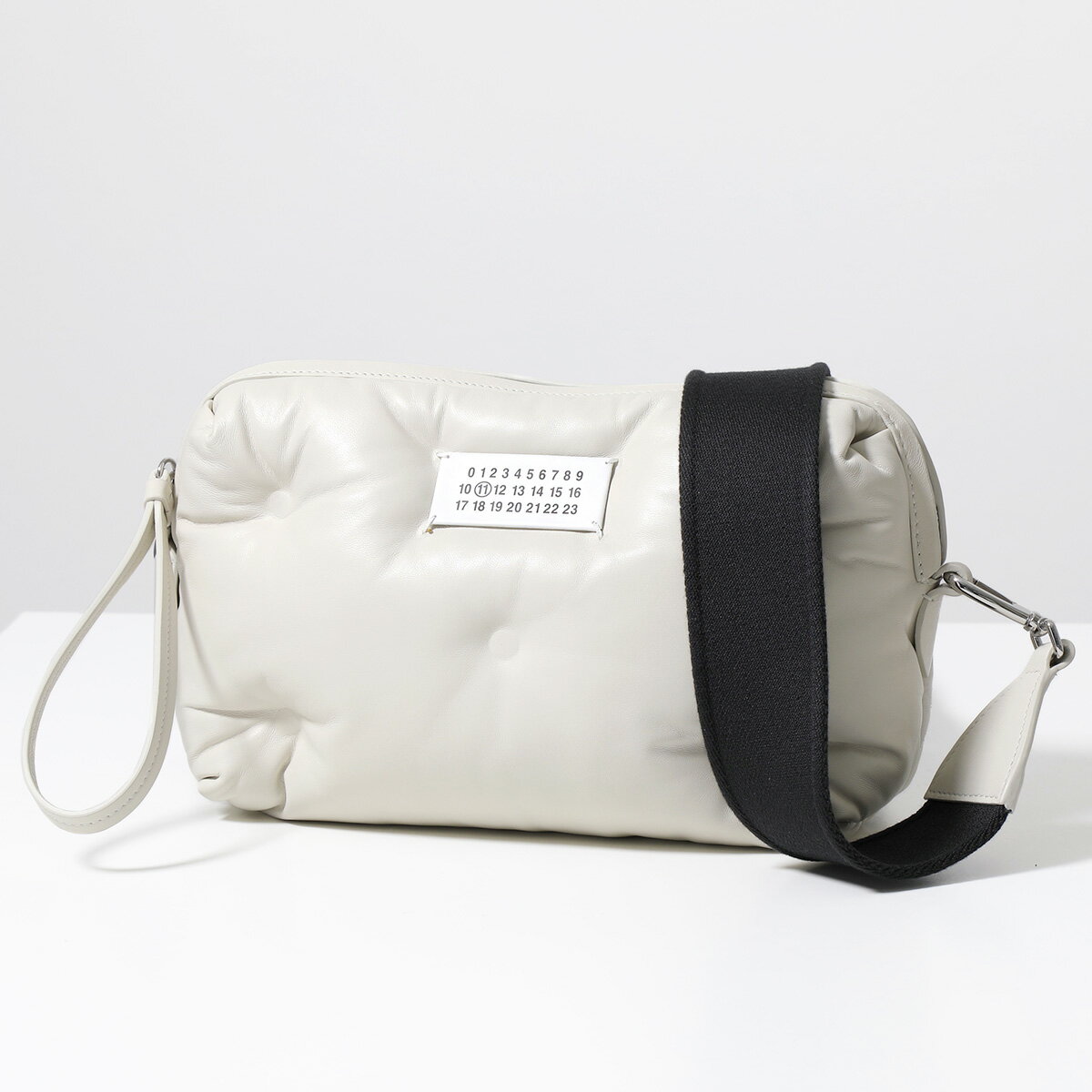 MAISON MARGIELA メゾンマルジェラ 11 ショルダーバッグ Glam Slam グラムスラム SB1WB0002 P4300 メンズ クロスボディ ソフトレザー 鞄 T2003のサムネイル