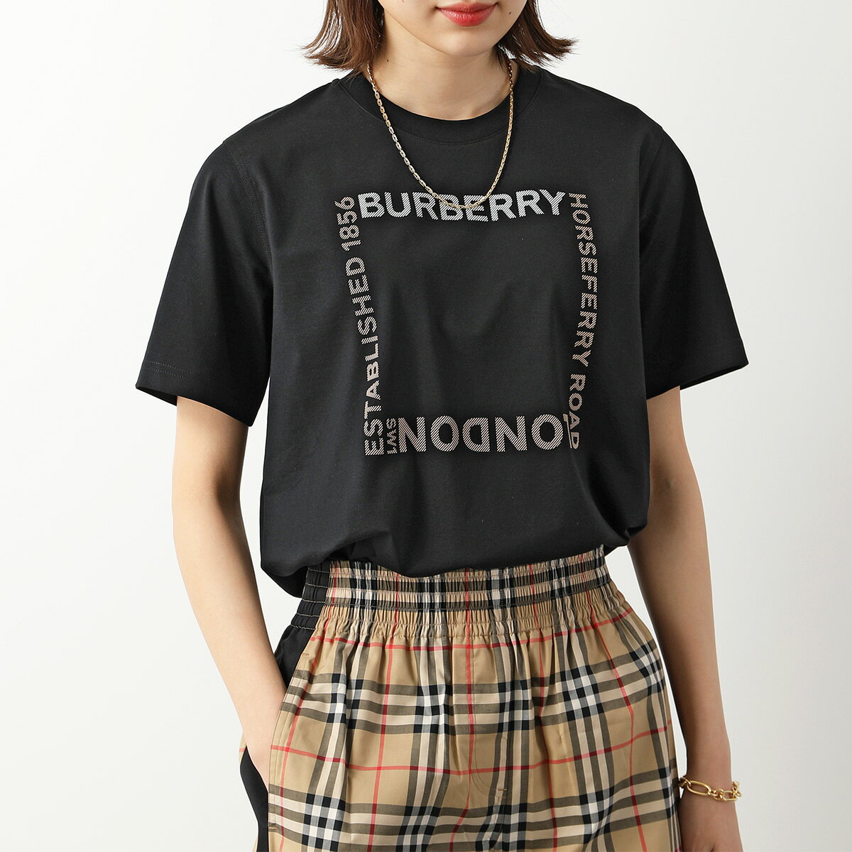 【最大2万円OFFクーポン対象・5/17～5/18限定】BURBERRY バーバリー 半袖 Tシャツ ...