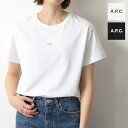 APC A.P.C. アーペーセー 半袖 Tシャツ jade COEIO F26937 レディース クルーネック カットソー ちびロゴT コットン カラー2色