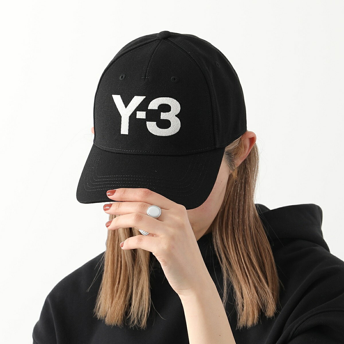 Y-3 ワイスリー ベースボールキャップ LOGO CAP H62981 レディース ロゴ刺繍 帽子 BLACK/NOIR【dc_kikaku】【po_sannn】