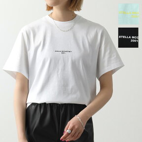 STELLA McCARTNEY ステラマッカートニー Tシャツ 511240 SMW21 レディース クルーネック 半袖 カットソー ちびロゴ カラー3色【po_fifth】