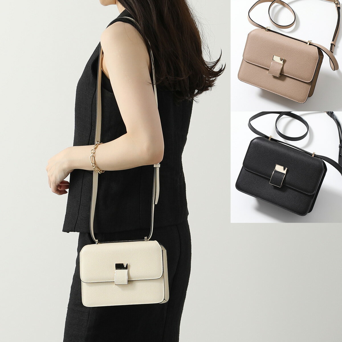 ヴァレクストラ バッグ レディース Valextra ヴァレクストラ ショルダーバッグ NOLO CROSSBODY BAG SMALL ノーロ スモール WBNL0065028LOC99 V5F65 028 レディース レザー クロスボディ 鞄 カラー3色【po_fifth】