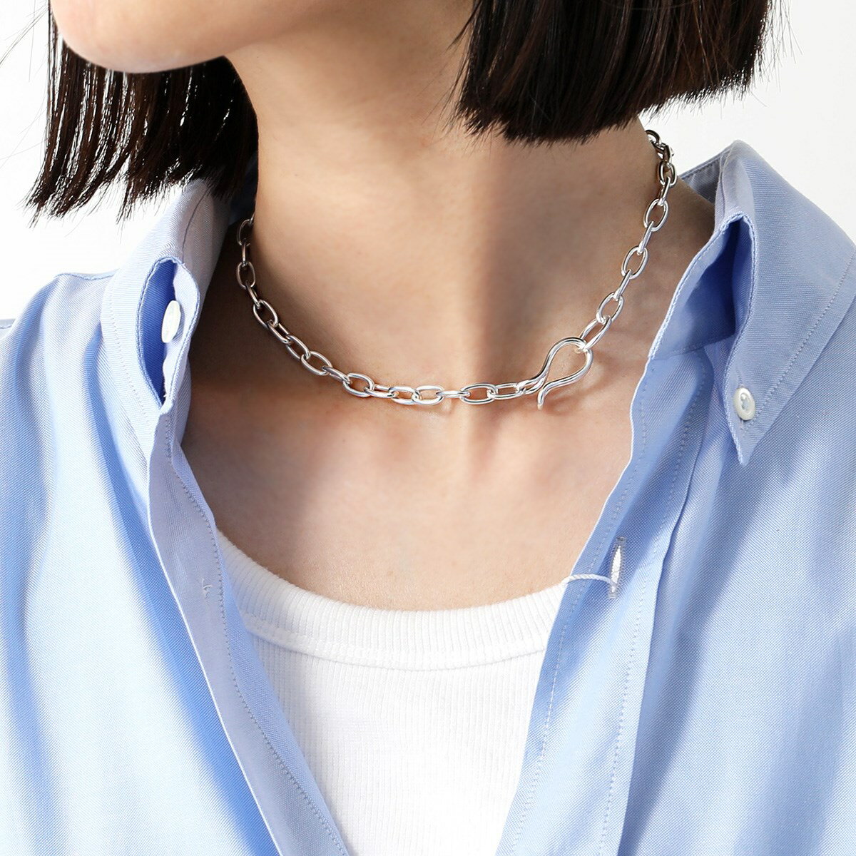 Saskia Diez サスキアディッツ ネックレス GIRLFRIEND NECKLACE ガールフレンド レディース チェーン チョーカー シルバー925 アクセサー SILVER