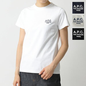 APC A.P.C. アーペーセー 半袖 Tシャツ COEZC F26842 denise レディース クルーネック カットソー ロゴ刺繍 カラー3色