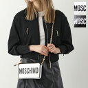 MOSCHINO COUTURE! モスキーノ クチュール ショルダーバッグ 7421 8001 レディース レザー ロゴ チェーン 鞄 カラー2色【po_fifth】