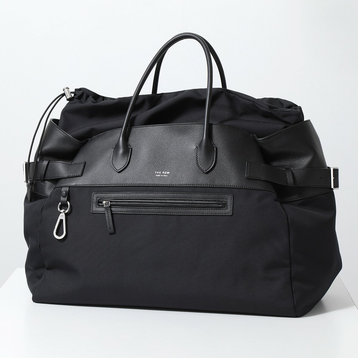 THE ROW ザ・ロウ ハンドバッグ MARGAUX 17 INSIDE OUT マルゴー W1318 W256L52 レディース キャンバス×レザー 鞄 BLACK-PLDのサムネイル