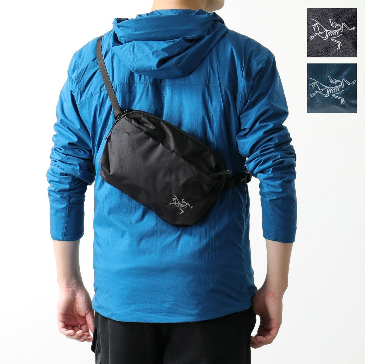 ARCTERYX アークテリクス クロスボディバッグ Heliad 6L ヒリアド6 Crossbody bag X000006169 メンズ ボディバッグ ポシェット アイコン刺繍 鞄 カラー2色のサムネイル
