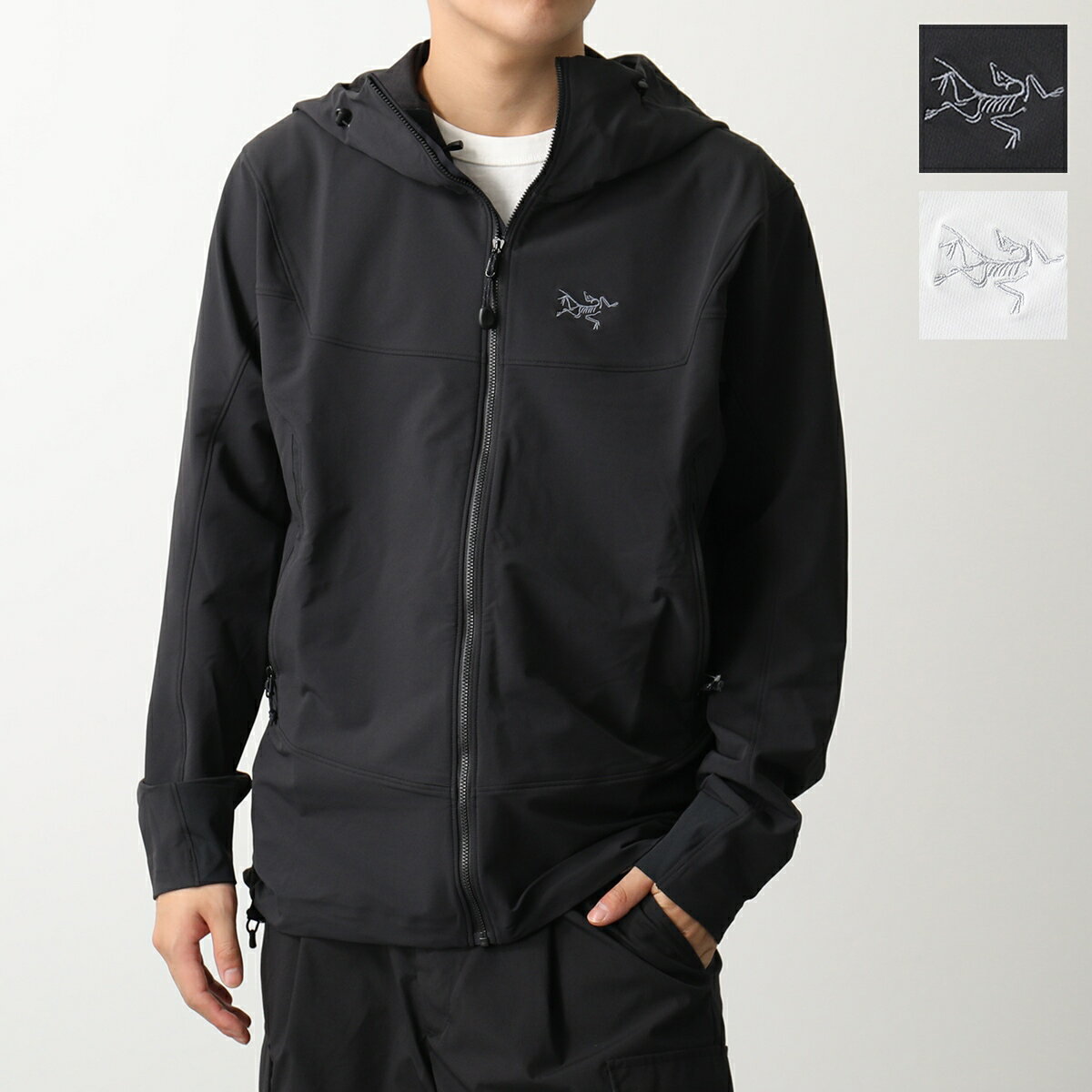 ARCTERYX アークテリクス ジャケット Gamma Hoody M ガンマ フーディー X000007465 メンズ ジップアップ 軽量 ソフトシェル カラー2色