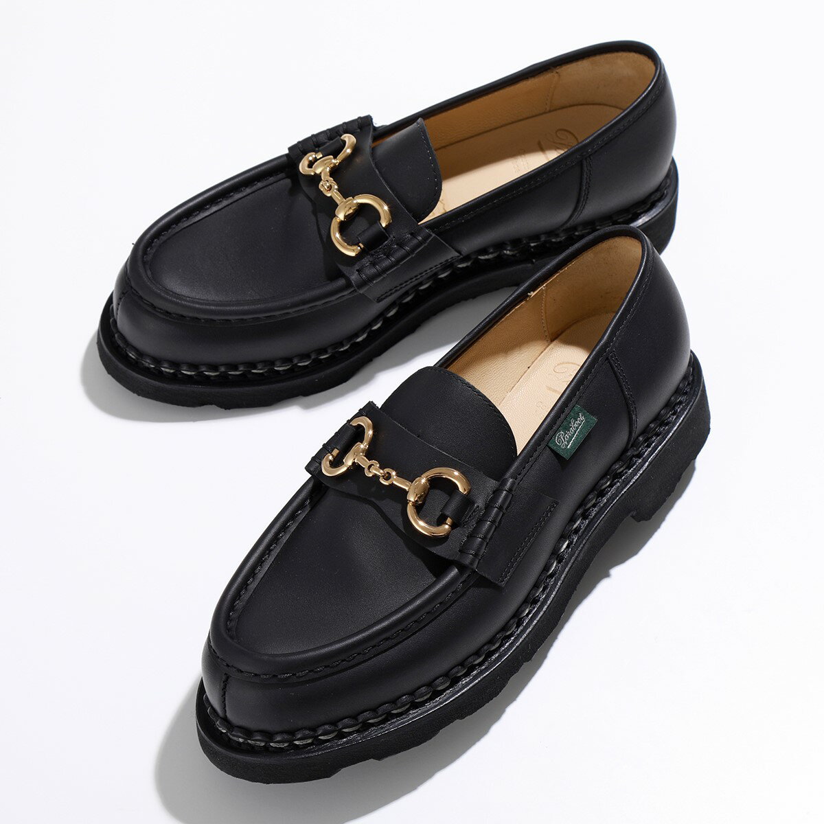 Paraboot パラブーツ ローファー ORSAYTI オルセーティ 202412 レディース リスレザー ビット シューズ 靴 NOIR-INK【po_jyuuu】