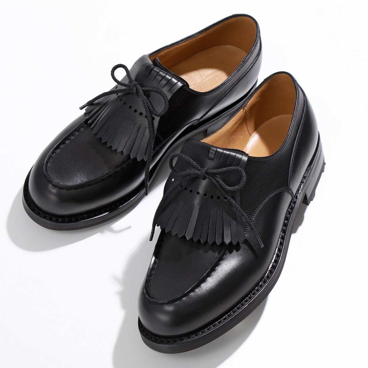 【10/15限定！2人に1人が当選！エントリーで最大100％ポイントバック】J.M.WESTON ジェイエムウエストン レザーシューズ Golf derby #641 ゴルフ ダービー 123510164111 Dワイズ レディース レザー タッセル 革靴 Black-Boxcalf【cp_fifte】のサムネイル
