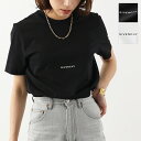 GIVENCHY ジバンシィ 半袖 Tシャツ BM71F83Y6B レディース ちびロゴ ロゴT コットン クルーネック カラー2色