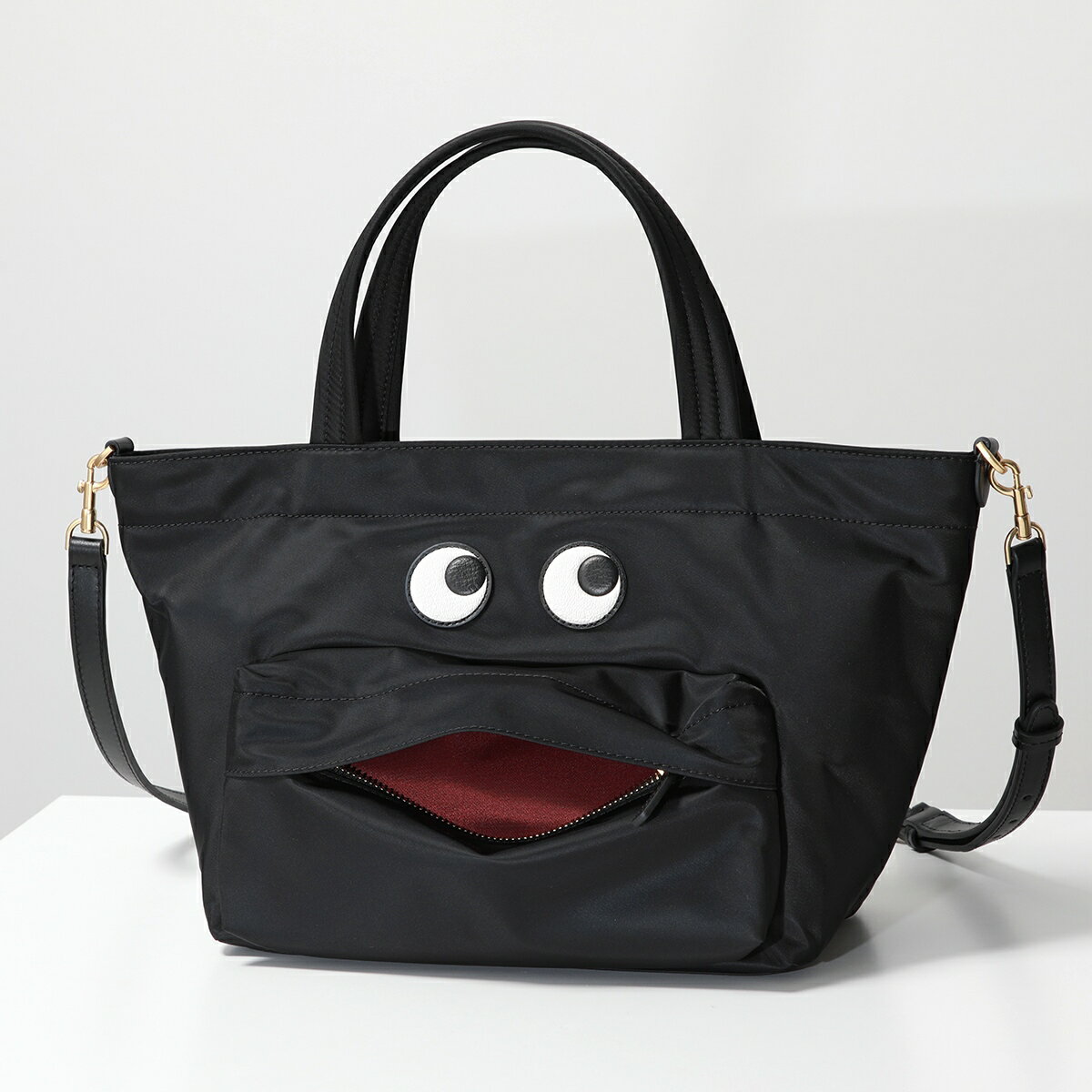 ANYA HINDMARCH AjnCh}[` V_[obO E/W TOTE MINI EYES g[g ~j ACY 152952 fB[X iCnhobO  BLACK