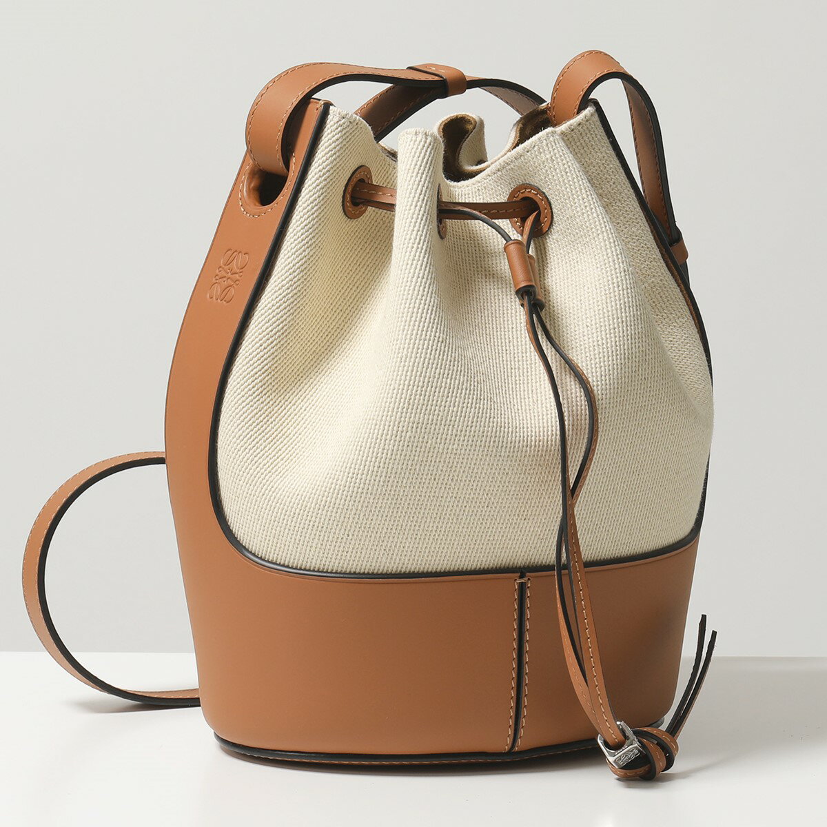 LOEWE ロエベ A710 C31 X34 BALLOON SMALL BAG バルーン スモール バッグ ショルダーバッグ 鞄 2426/ECRU-TAN レディースのサムネイル
