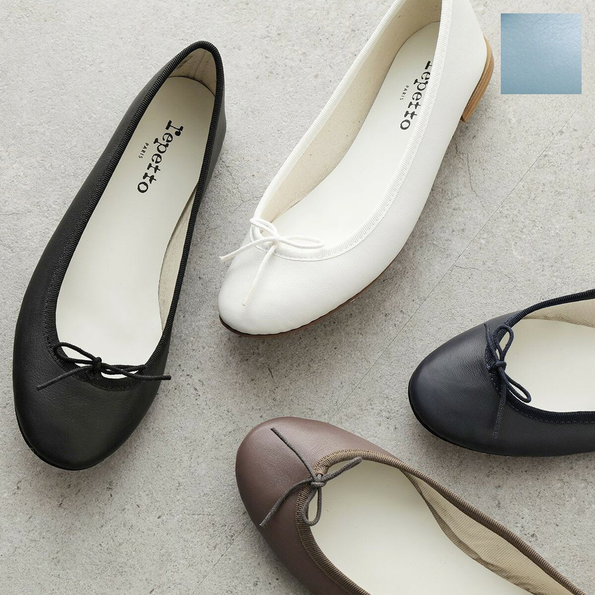 repetto レペット バレエシューズ Cendrillon Ballerinas AD V086VE レディース バレリーナ サンドリオン レザー フ…