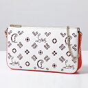 Christian Louboutin NX`u^ V_[obO Loubila Pouch [ru |[` 1225159 fB[X U[ Nb`obO  W428/BIANCO-LOUBIypo_fifthz