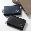 ブルガリ キーケース（メンズ） BVLGARI ブルガリ キーケース BB MAN 282234 39318 メンズ レザー Bulgari Bulgari Man ロゴ 6連 カラー2色【po_fifth】