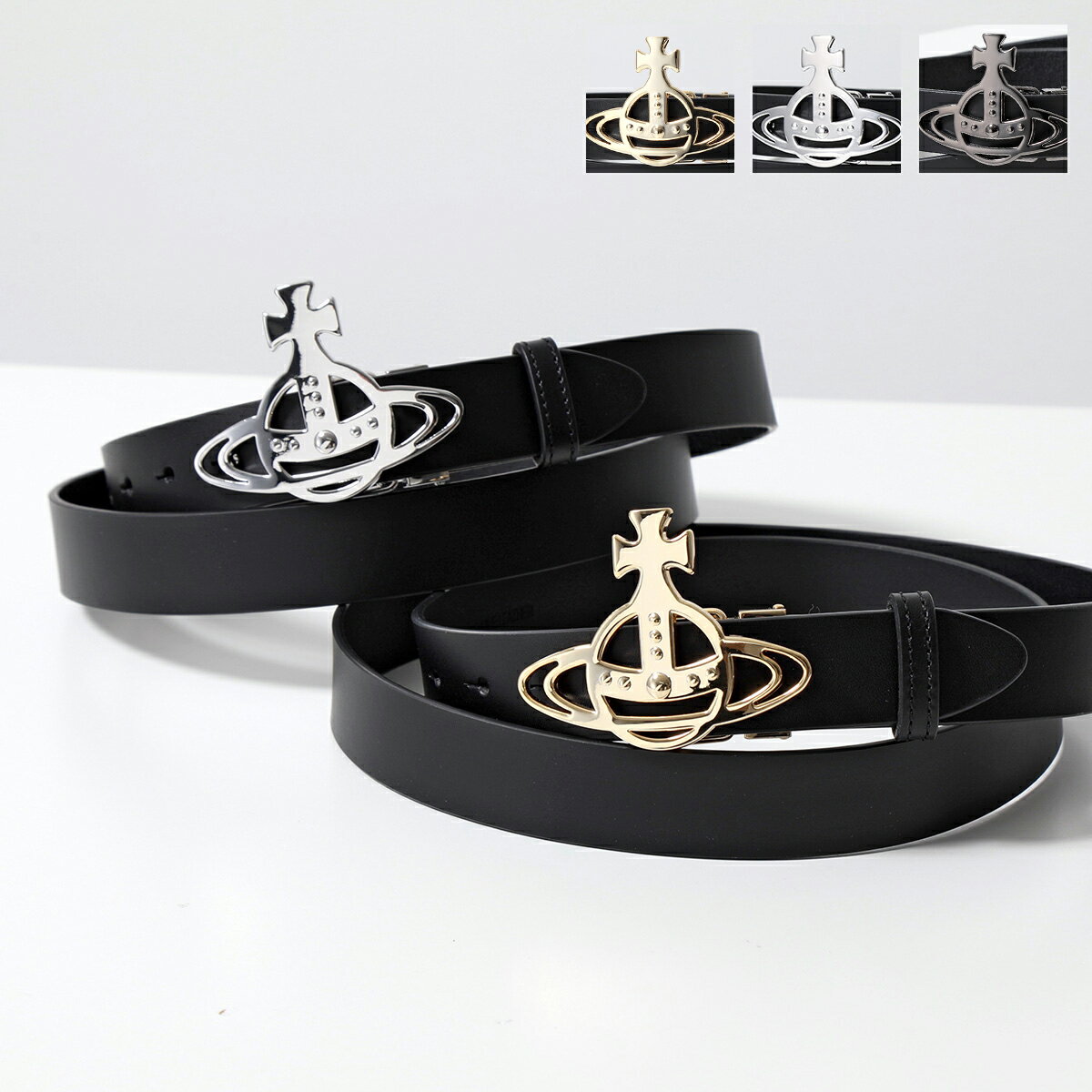 ヴィヴィアンウエストウッド Vivienne Westwood ヴィヴィアンウエストウッド ベルト BELTS LINE ORB BUCKLE 82010035 82010036 82010056 L0022 レディース レザー オーブ カラー3色【po_fifth】