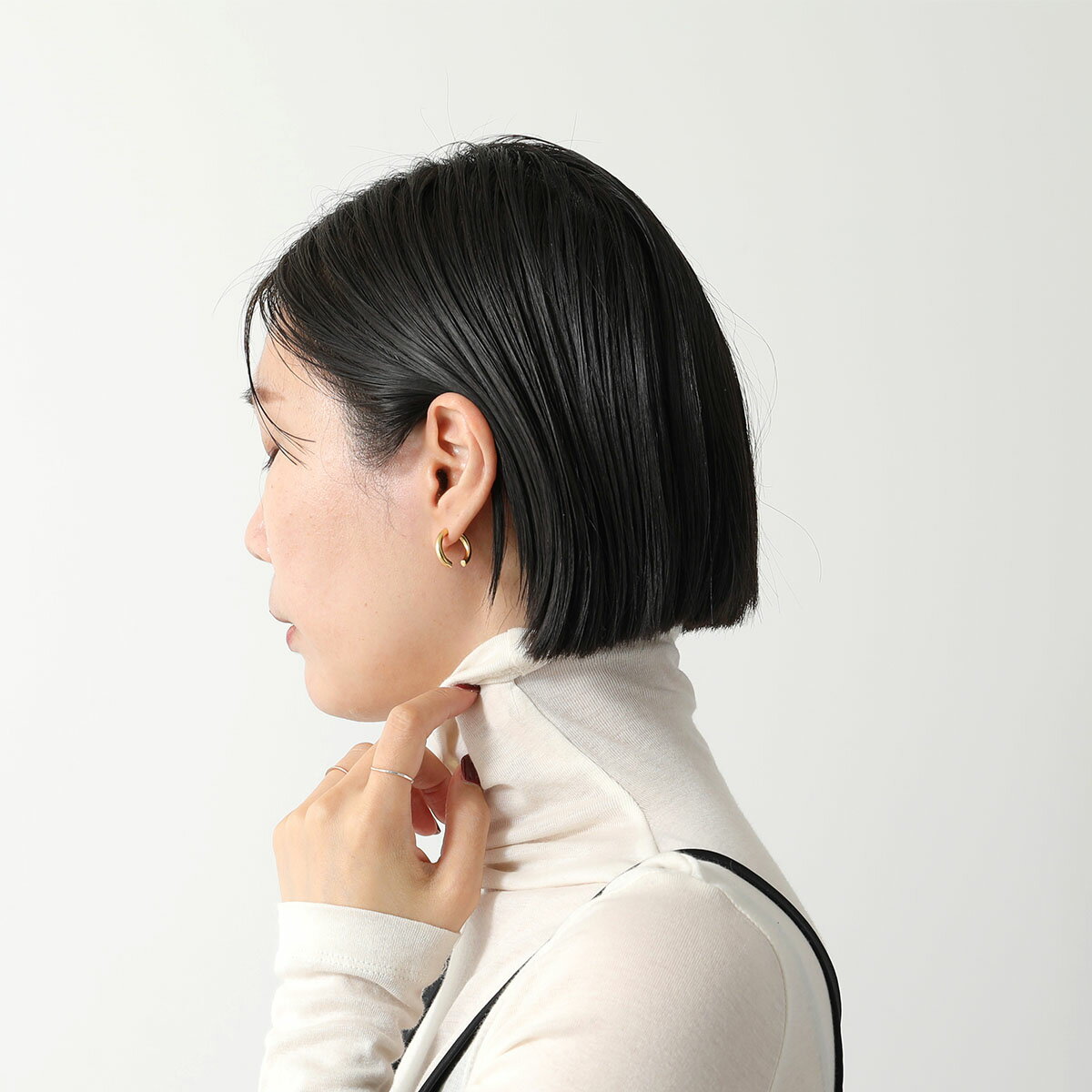 MARIA BLACK マリアブラック ピアス BROKEN 18 EARRING 100448 レディース アクセサリー 片耳販売 シルバー925 Gold-HP