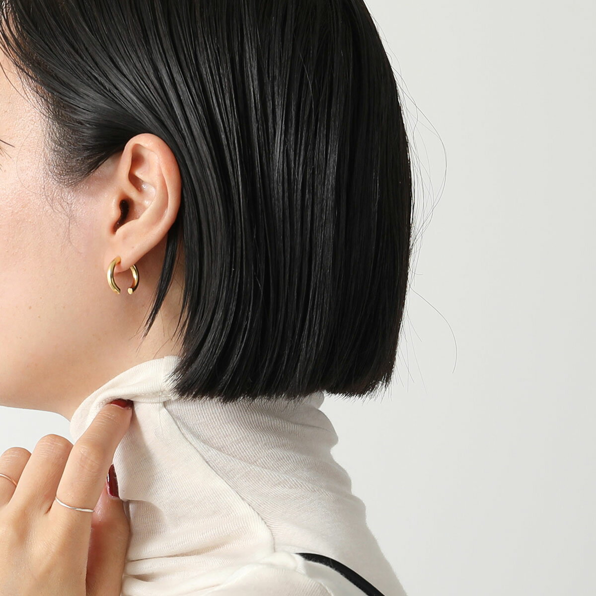 MARIA BLACK マリアブラック ピアス BROKEN 18 EARRING 100448 レディース アクセサリー 片耳販売 シルバー925 Gold-HP